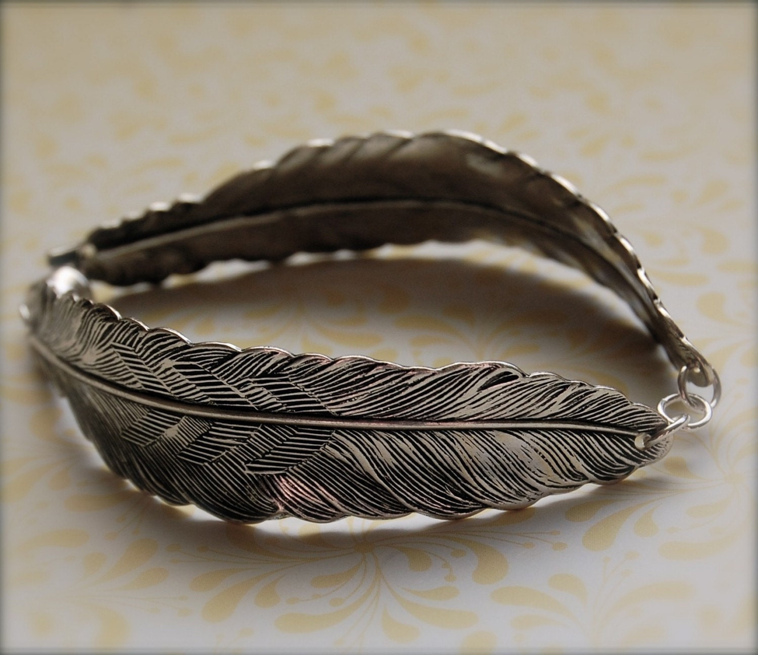 The Feather Bracelet - Sterling Silver