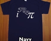 Be Rational Get Real MENS Funny Math Nerd T-Shirt (Navy Blue- White Ink) S, M, L, XL, XXL