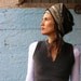 Winter Fleece ASIAN TUNIC-Women's cozy sweater-Empire cut tunic with side slits-Womens clothing
