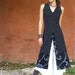 ZIP TUNIC-womens tunic-Womens vest-Fall fashion-Womens tailored vest-Office fashion- plus size -Sleeveless Womens jacket in black