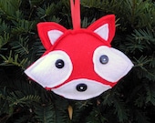 Ruby, the Fox Ornament
