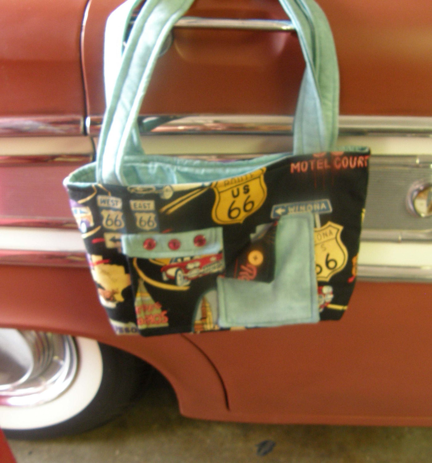 Antique Auto Tote or Purse