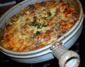 Handmade Stoneware Cazuela for the Foodie