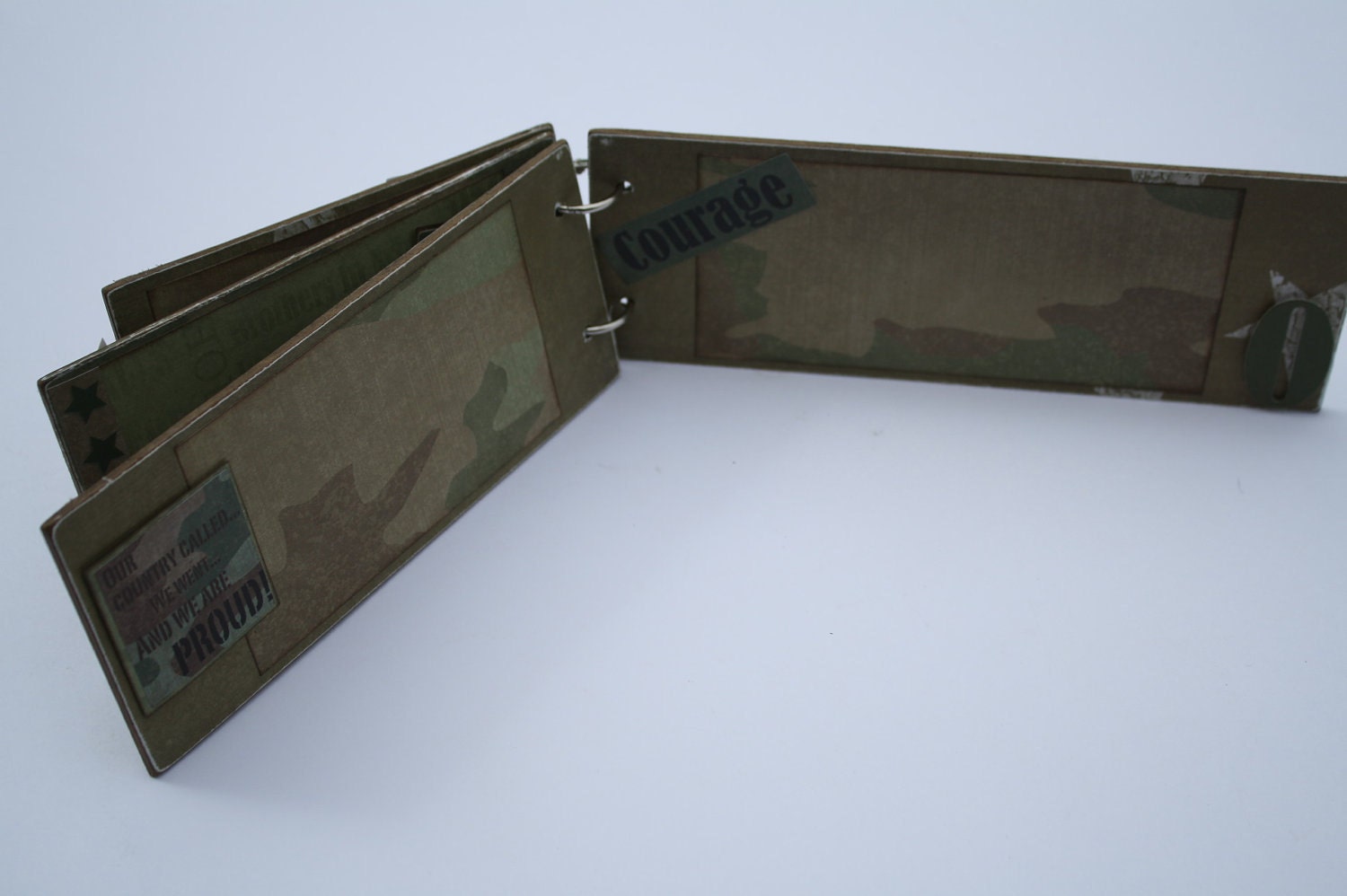 Military Hero Wooden Album