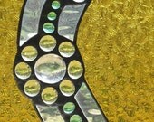 Industrial Daisy Chain - Stained Glass Panel