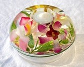 Orchid Explosion Candle Holder