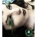 A'Flutter - Exotic Emerald Green Peacock Feather Eyelashes w/ Swarovski Crystals - By Moonshine Baby