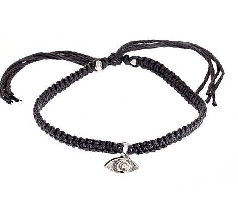 Silver Evil Eye Bracelet