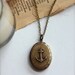 A Nautical Sailor Girl Locket Necklace. Vintage style, ships, sailors. For Wife. Sail The World. Navy. For Daughter. Unisex. Deployment.