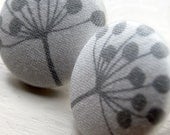 Grey Blossoms Hair Ties