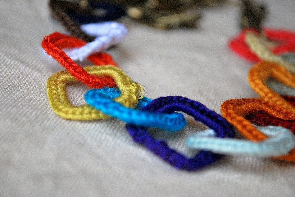 Crochet Squares Chain - RESERVED FOR SEBHAZELL