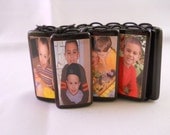 Family Photo Bamboo Tile One-size-fits-all Bracelet