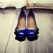 Peacock Feather Shoe Clips - COCO