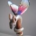 Morning Dew Fairy Dragon Hair Stick magic hair jewelry soft pastel rainbow colored wings