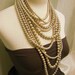 Coco Sophia -- Ivory Swarovski Pearl multi-strand necklace -- Customizable