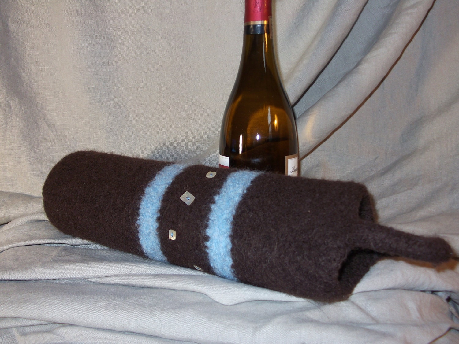 B.Y.O.B. bag- knitted & felted