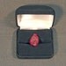 HEART TIE TACK  taxidermy jewelry pin for lapel or hat