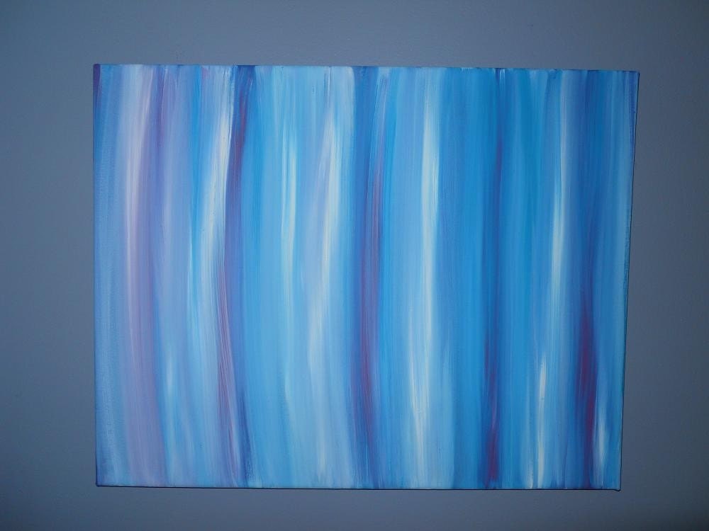 16x20 water color canvas painting