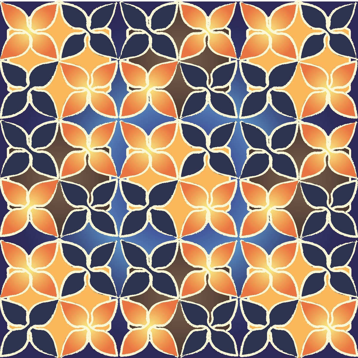Fish Scales-blue