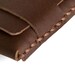 Leather Card Case - Wallet - The original 'Minimum Wallet' - Hand Stitched - Dark Brown - FREE SHIPPING