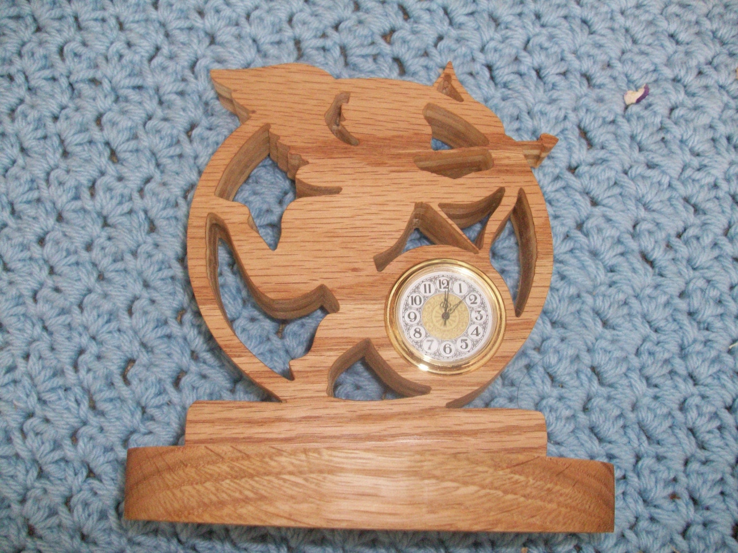 Valentines mini desk clock