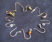 Create Your Own Ear Wires  in 11 styles - TUTORIAL