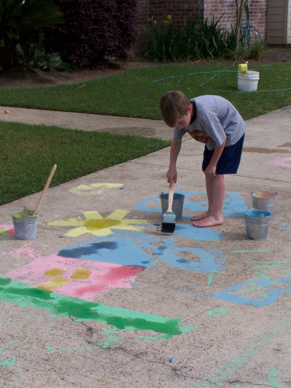 sidewalk paint mini-stack party favors - set of 16 PRIVATE LISTING for nicole raymond