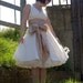 June - 50s Wedding dress, Italian Silk Duchesse Satin