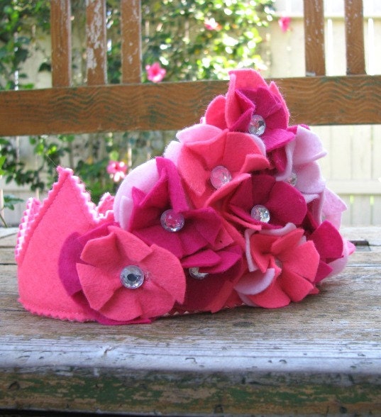 Birthday tiara- Barbie pinks
