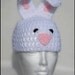 Crochet Pattern for Resale - Bunny Rabbit Hat