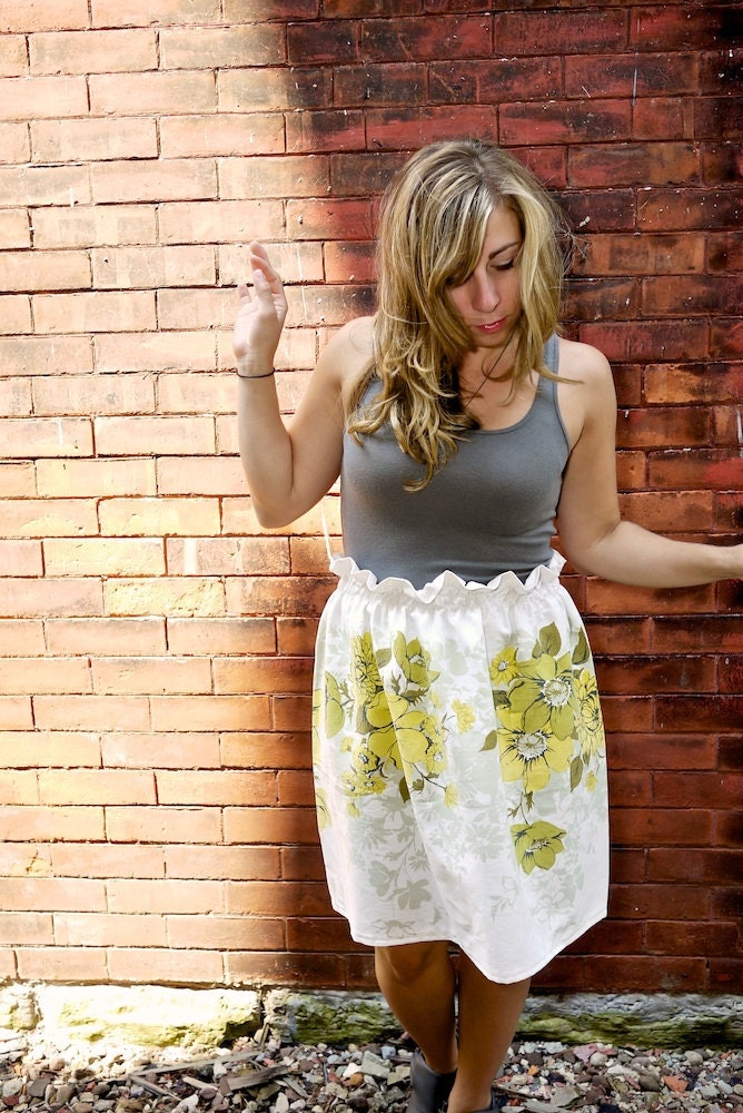 Pretty Paper Bag Skirt