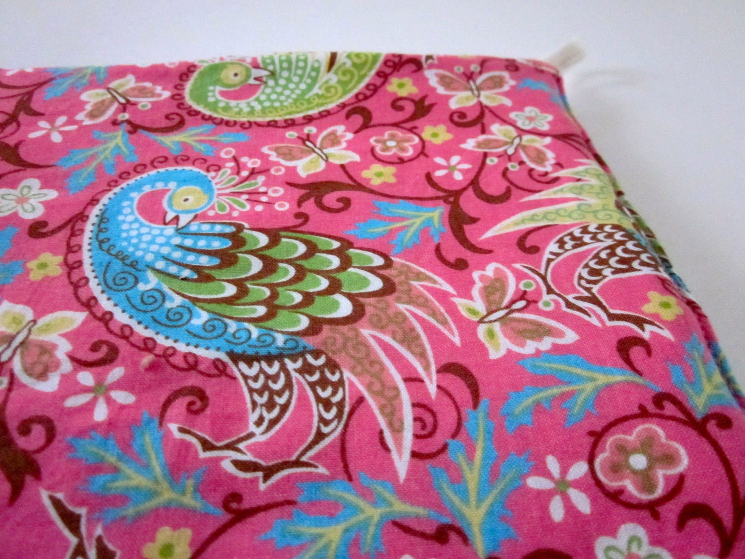 Pink Peacocks Pot Holder
