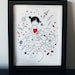 Game On - 8x10 cute video game girl drawing watercolor print