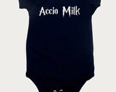 Accio Milk Harry Potter Bodysuit - geeky onesie