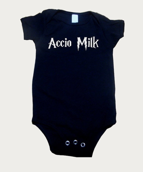 Accio Milk Harry Potter Bodysuit - geeky onesie