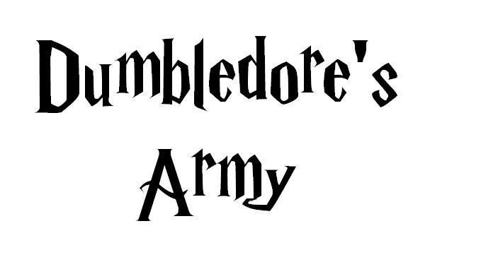 Dumbledore's Army onesie Harry Potter bodysuit