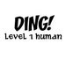Geeky Baby Onesie DING Level 1 human