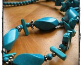 Turquoise and Sterling Silver Necklace