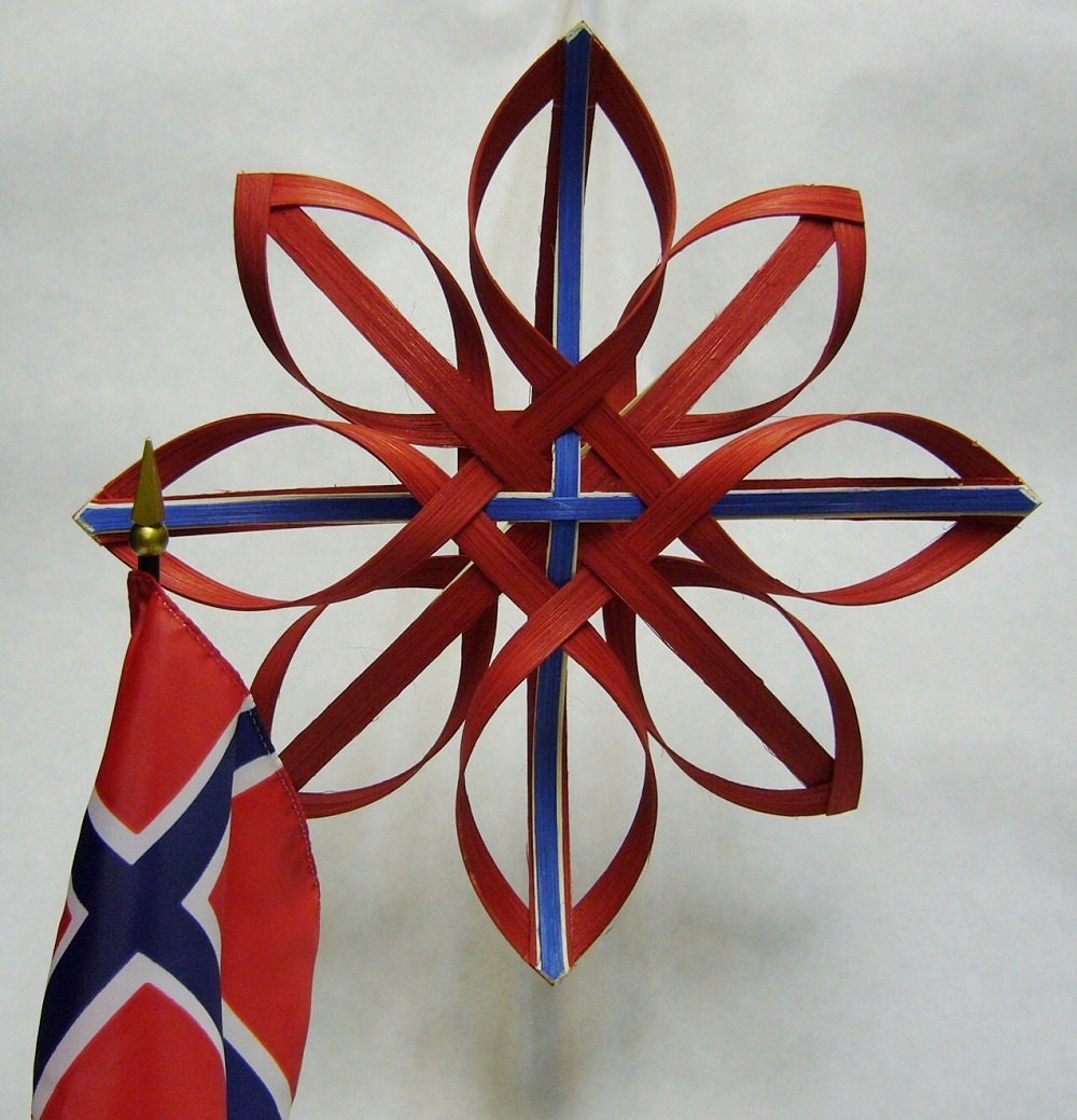 Star of Norway - Hand Woven Nordic Star - Harmonycraft