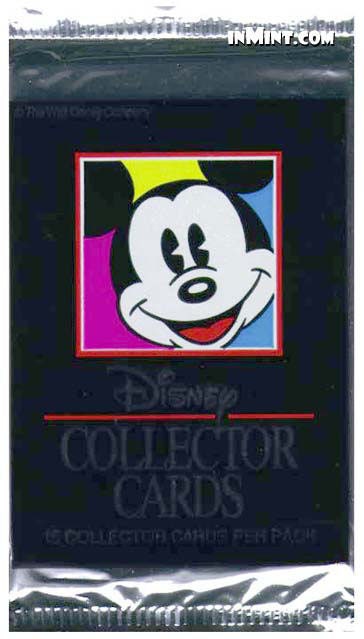 Unopened Pack of 1991 Impel Disney Collector Cards