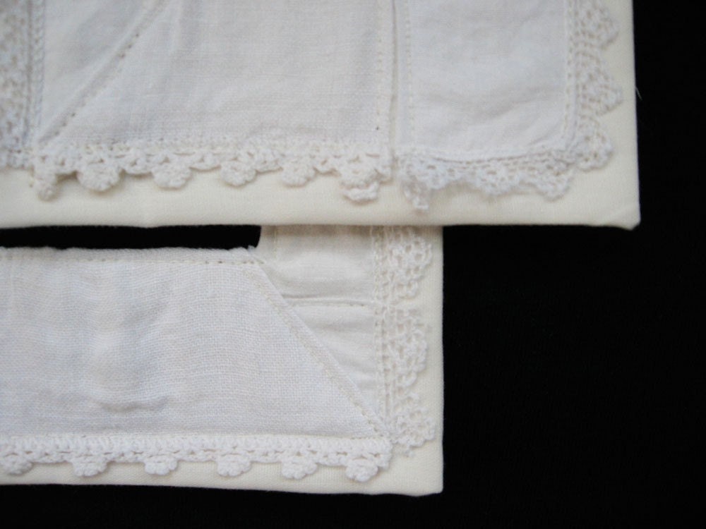 White Lace Mat, unframed 5x7 for wallet size print - 3 available