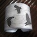 Huge Weekend SALE Silver Cuff Bracelet, Black Crow Bird Design, Handmade Jewelry by theshagbag on Etsy