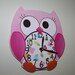Set of 4 Owls Love Birdies Girls Bedroom and Baby Nursery 8 x 10 Wall ART PRINTS
