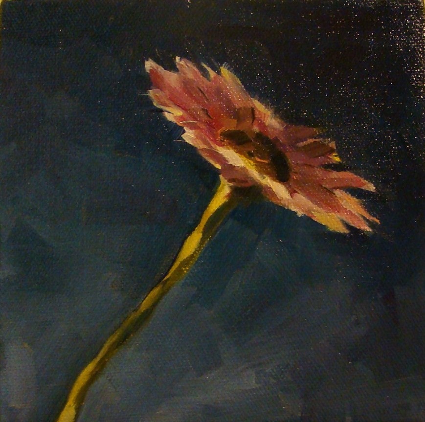 Keeping it Simple - 6x6inch original oil still life daily painting by Rob Hazzard