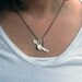 Sterling Silver Swinging Pinup Girl by Markhed