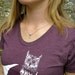 Alphabet Owl Tee. S, M, L.