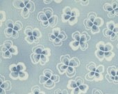 CLEARANCE - Moda's Boutique fabric by Chez Moi- Pansy in Sky - One Yard