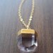 Vanilla Quartz gold Necklace