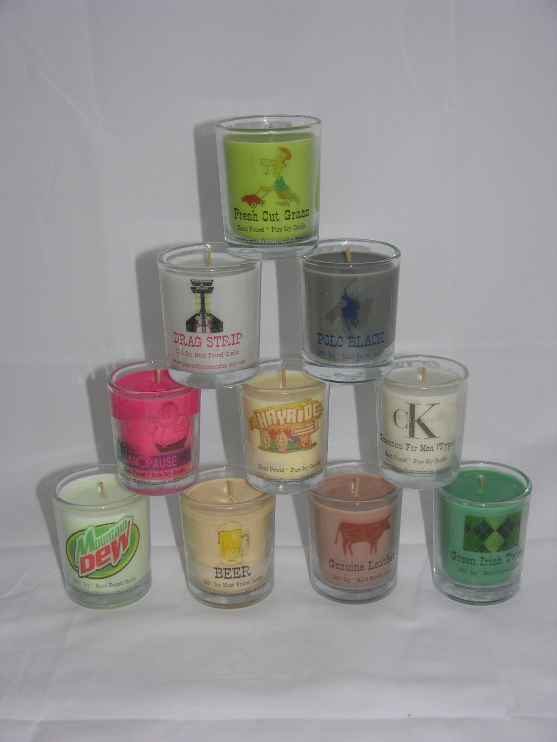 Candles For Men - Soy - Choose Scents - Unique - Manly - Masculine - Limited Editions -  Fun - Maximum Scented - Gifts -  Men