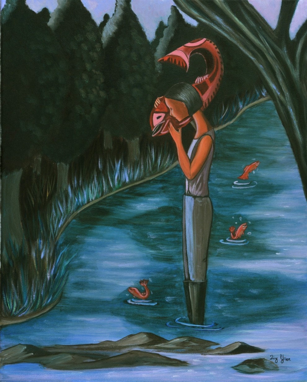 Persistence (Archival Print 8 x 10), Artist Diary Series